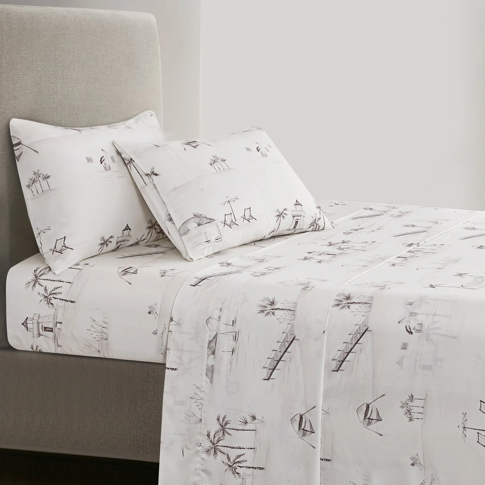 High-Performance Seaside Eucalyptus Sheet Set 4 Pc Crafted