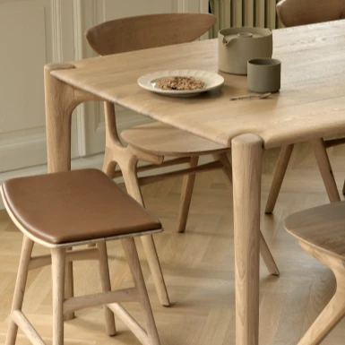 Long-Lasting Pi Dining Table Oak Rectangular Original Design