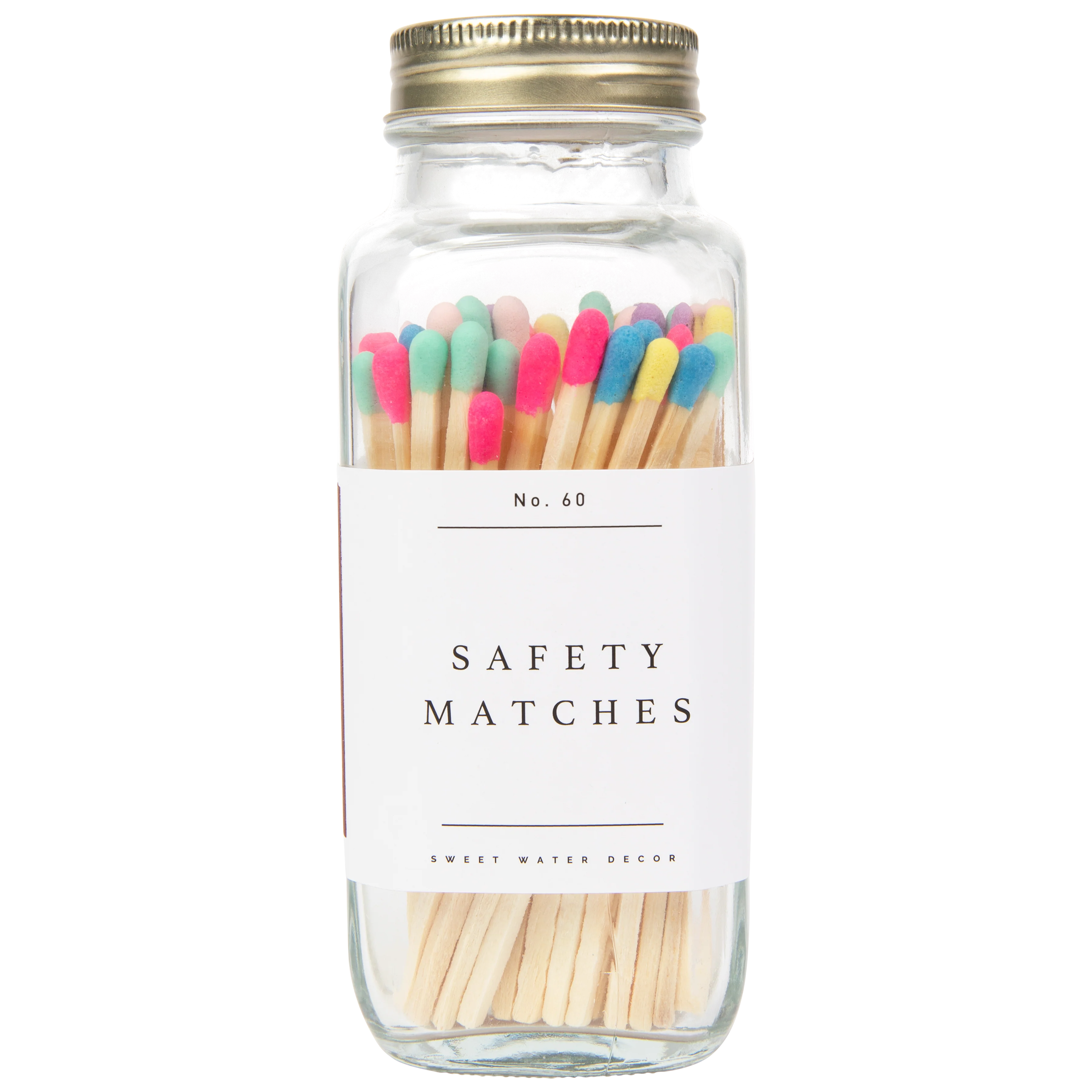 First-Class Multicolor Rainbow Safety Matches – 60 Count 3.75 quot Expertly Made