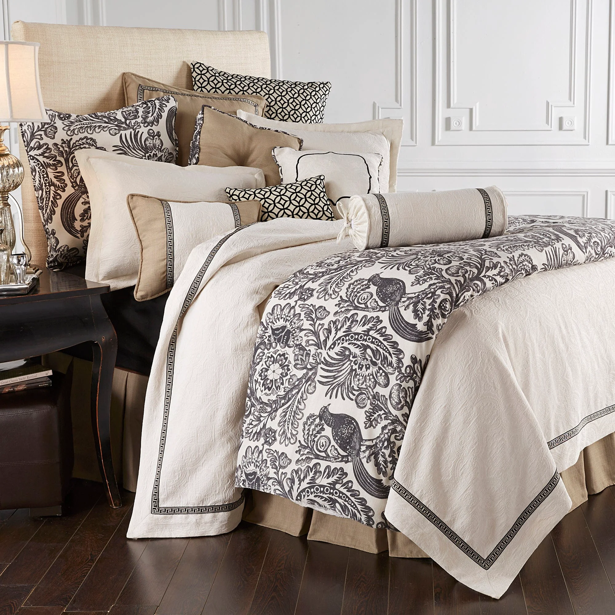 Powerful Augusta Toile Duvet Cover Safe