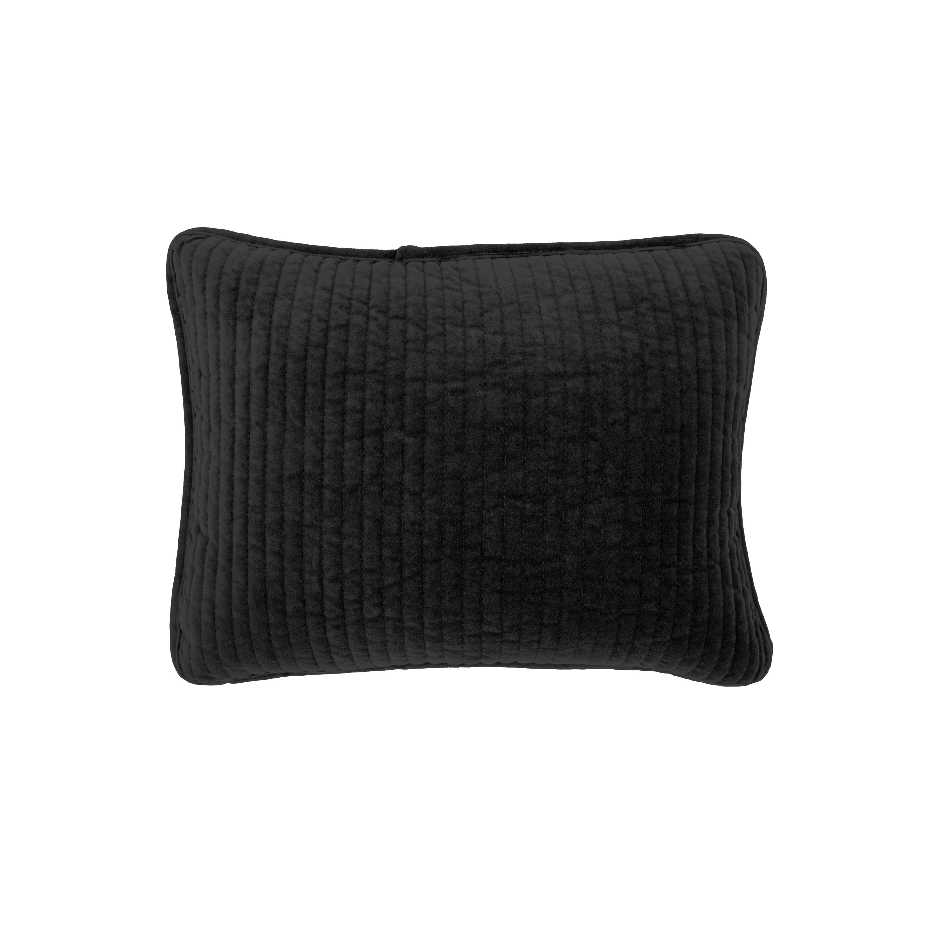 Organic Stonewashed Cotton Velvet Boudoir Pillow Optimized