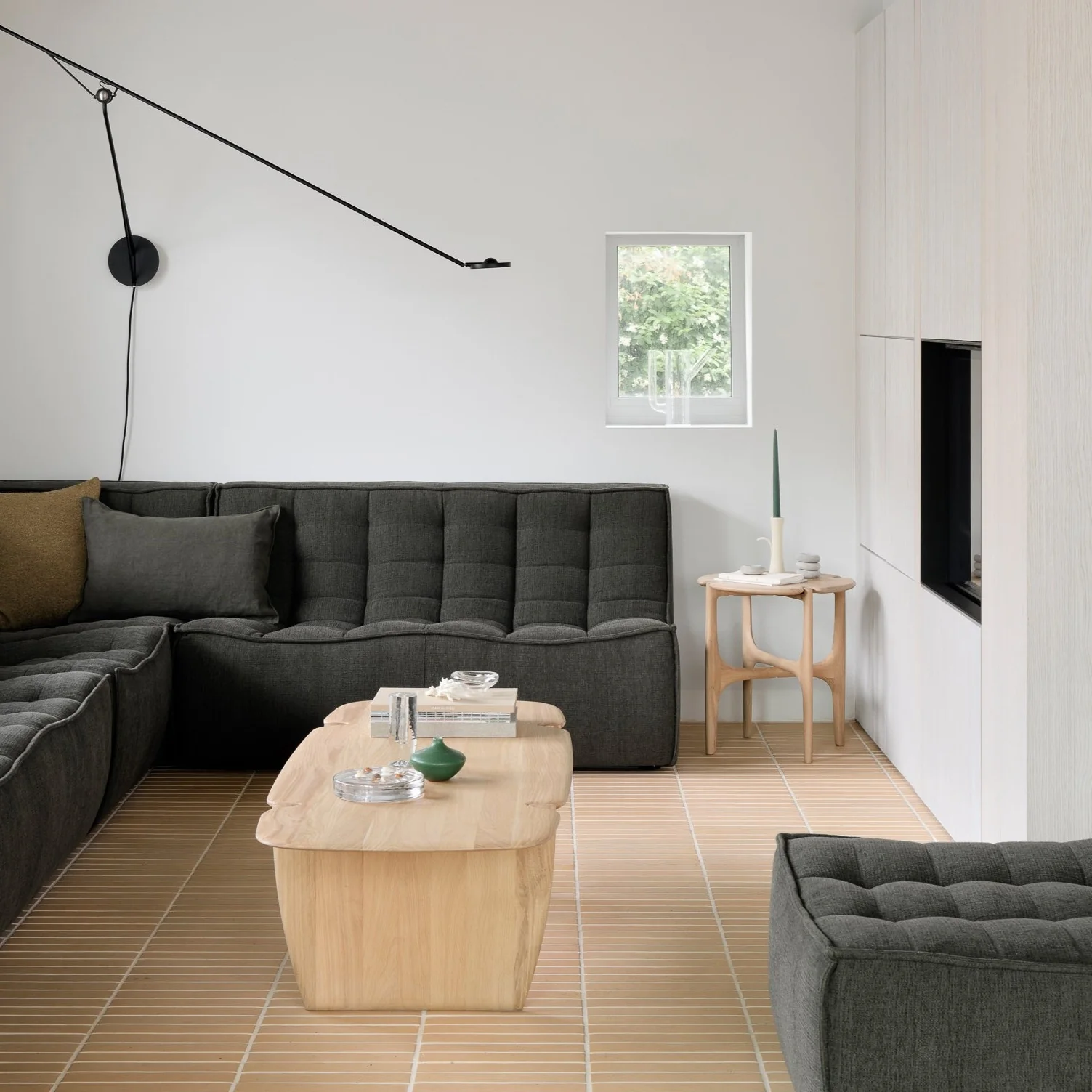 Easy-to-Use N701 2 Seater Eco Fabric Sofa Moss Next-Generation