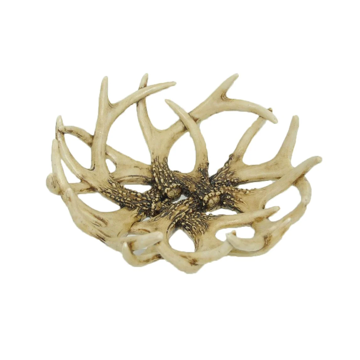 Lightweight Antler Faux Decorative Tray Versatile
