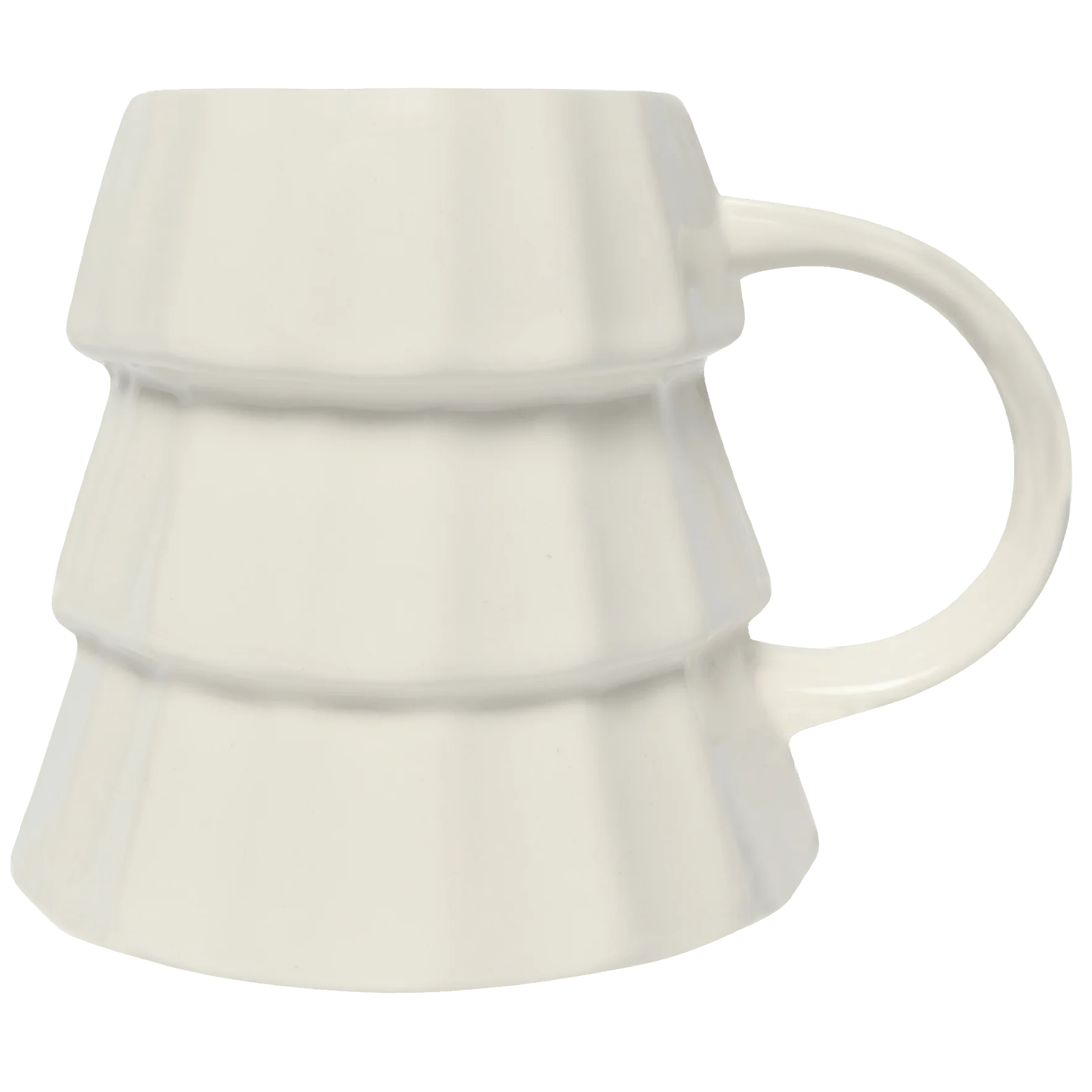Certified Cream Tree 17 oz Figural Coffee Mug First-Class