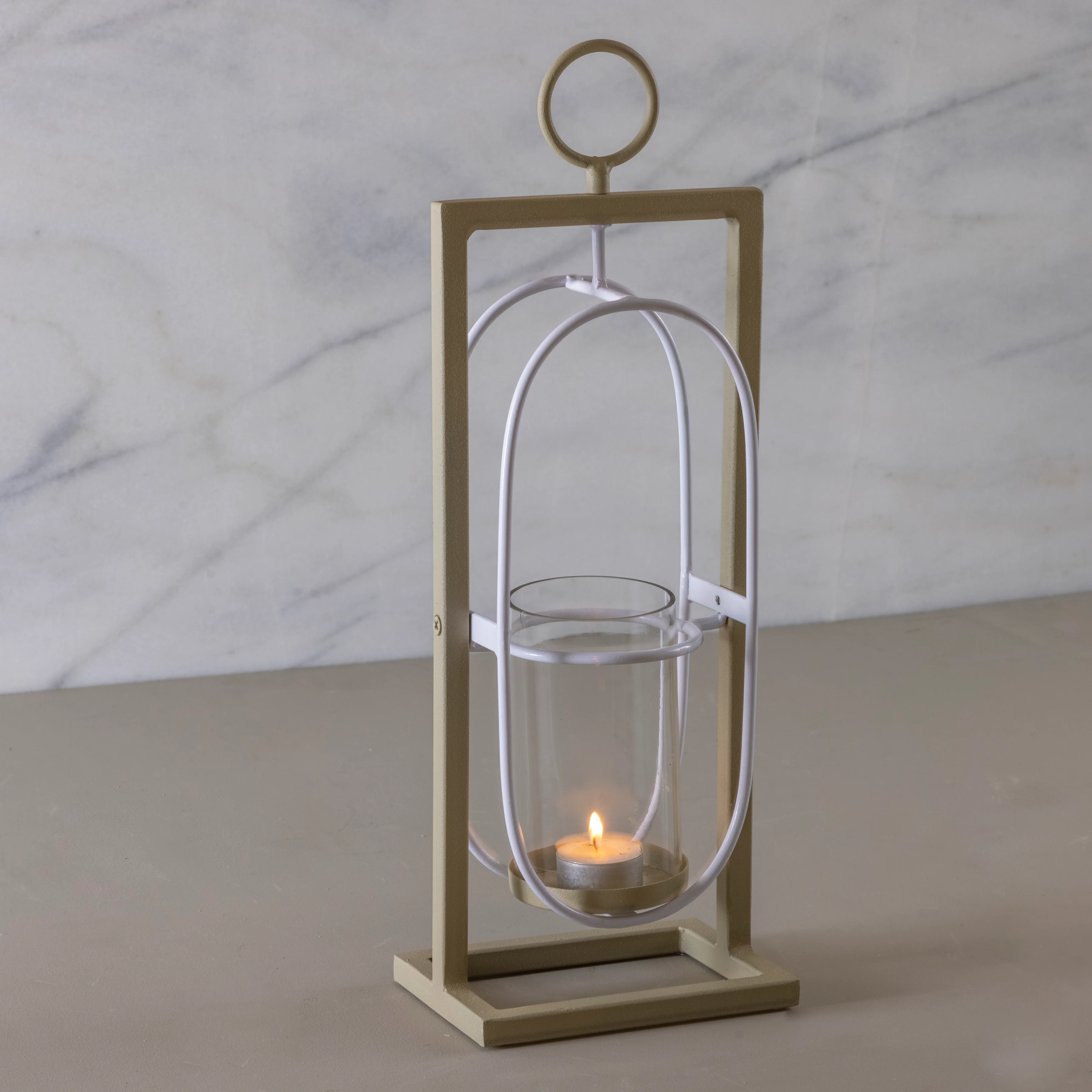 Unique Easton Small Lantern Dove Eco-Friendly
