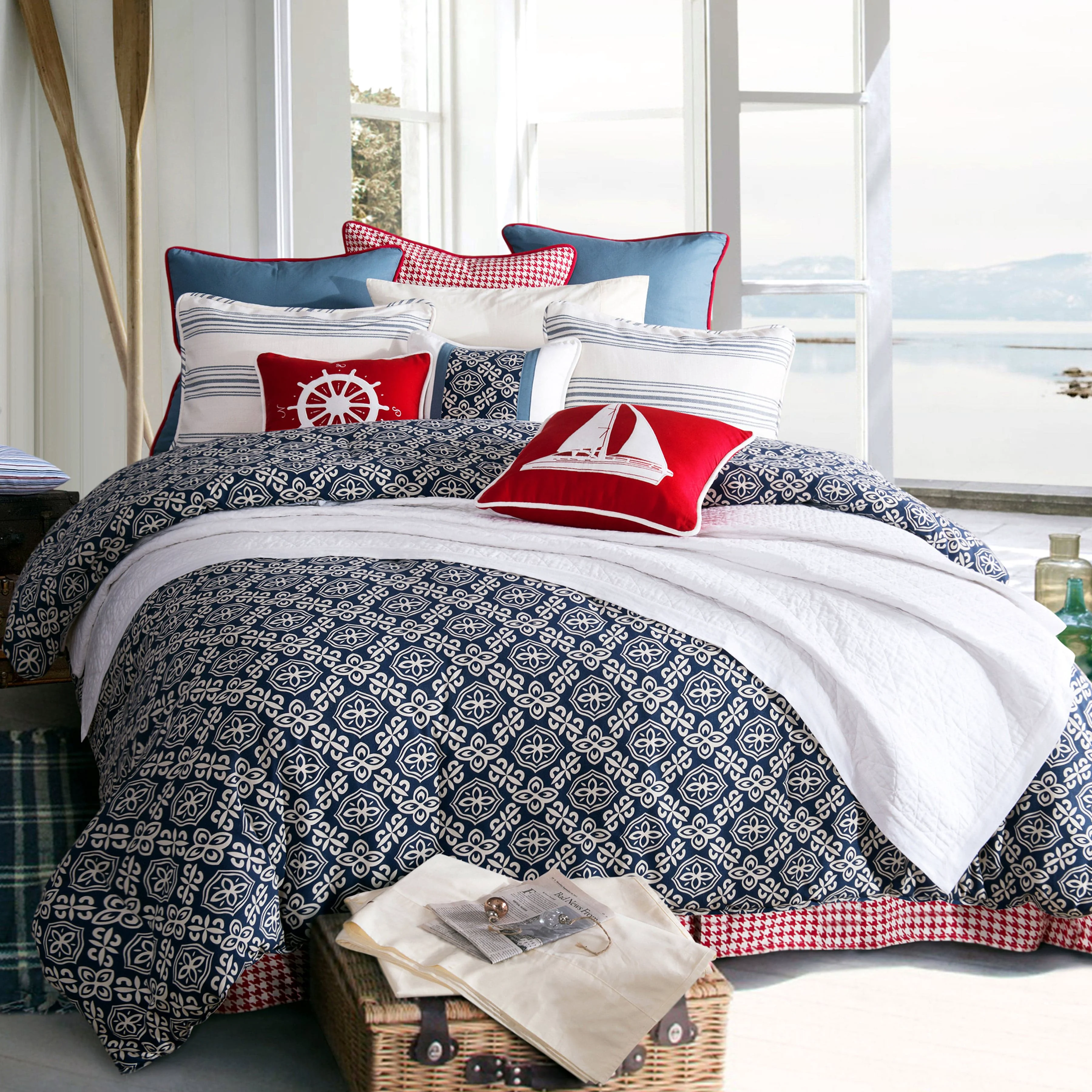 Fashionable St. Clair Bedding Set 4 Pc First-Class
