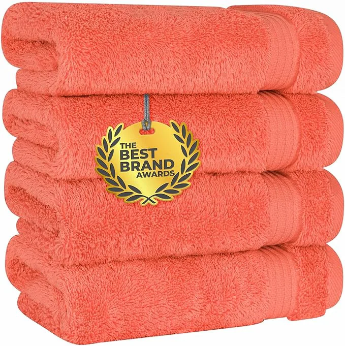 Quality Cotton Paradise Hand Towels for Bathroom Cotton Turkish 4 Piece Hand Top-Quality
