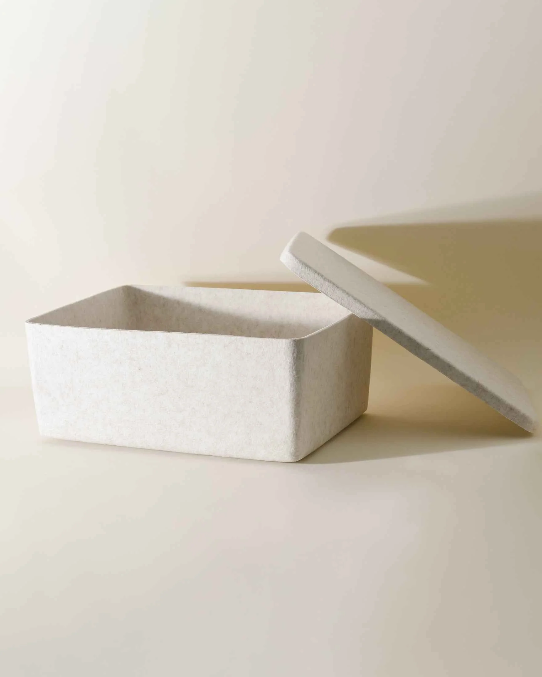Natural The Sculpted Bin – XL with Lid Authentic