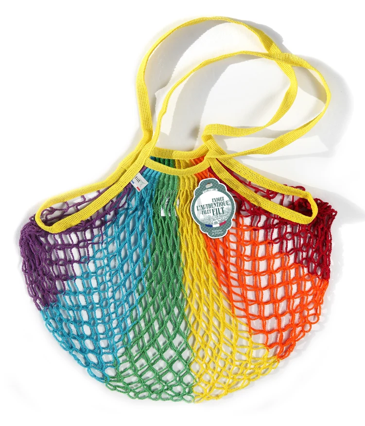 Fine Filt Rainbow Cotton Shopper Medium – 220 RAINBOW Proven