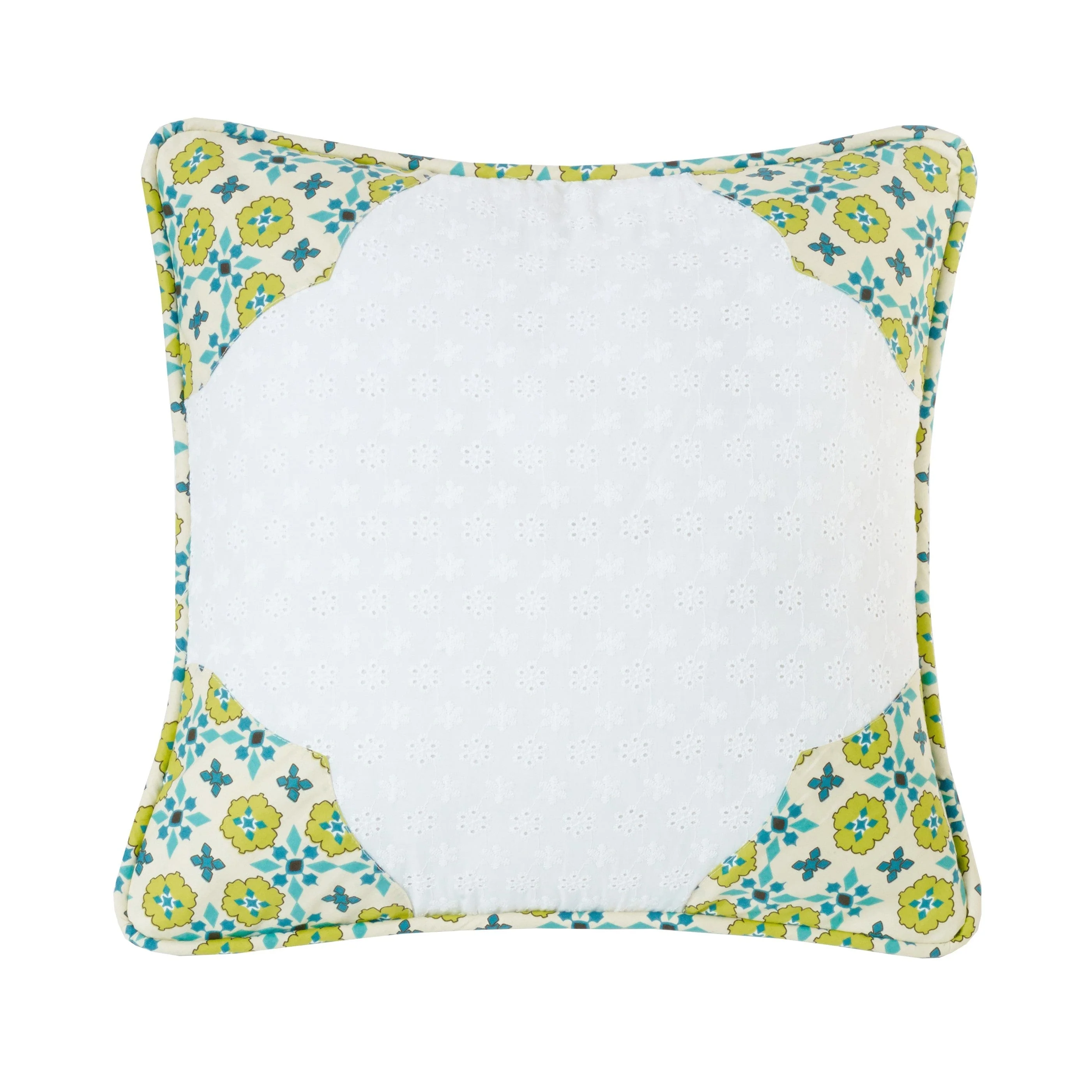 Exceptional Scalloped Edges Pillow Fine Crafted