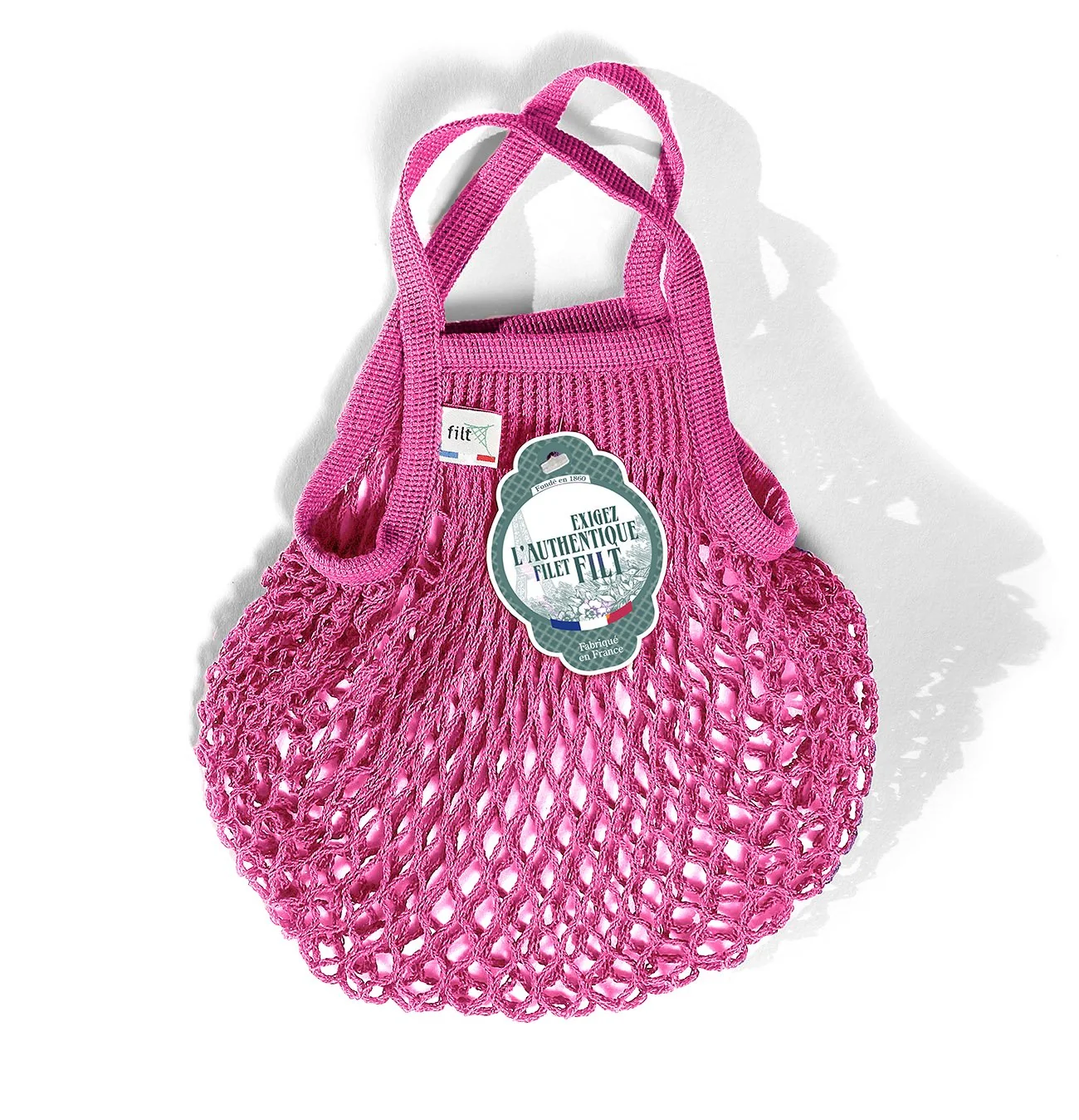 High-Grade Filt Pink Sorbet Cotton Sack Mini -301ROSESORBET Original Design