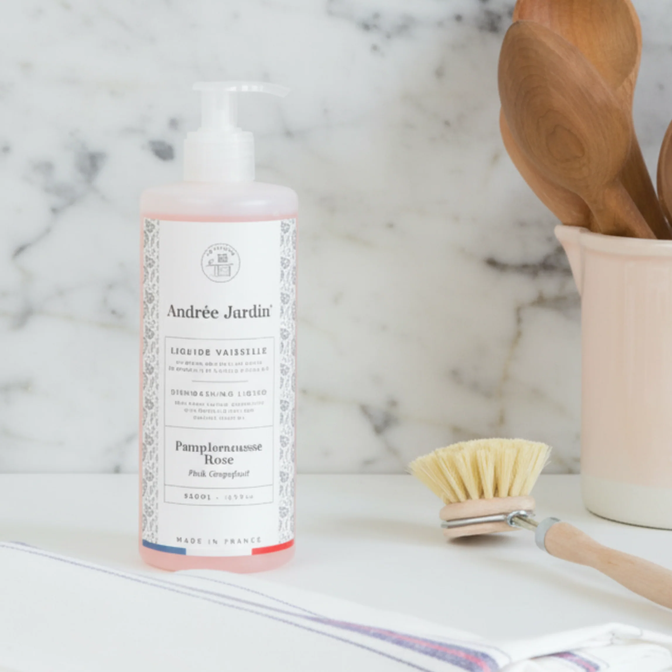 High-Quality Andree Jardin Dish Washing Liquid Grapefruit amp Rose Convenient