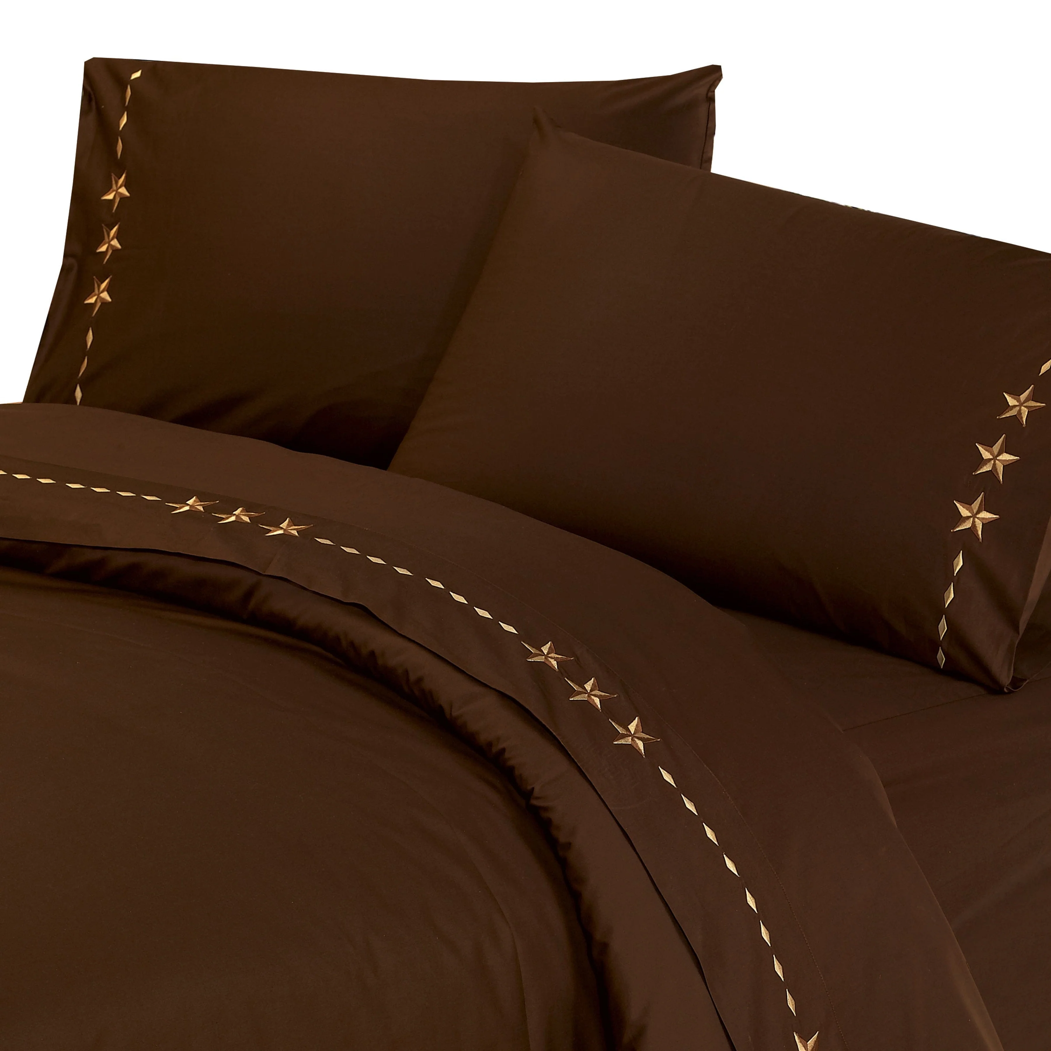 Original 350TC Embroidered Star Sheet Set 3 Pc Efficient
