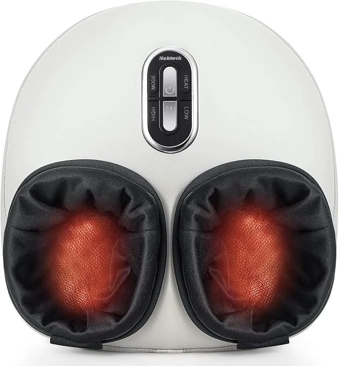 User-Friendly Nekteck Shiatsu Foot Massager Machine Relaxed