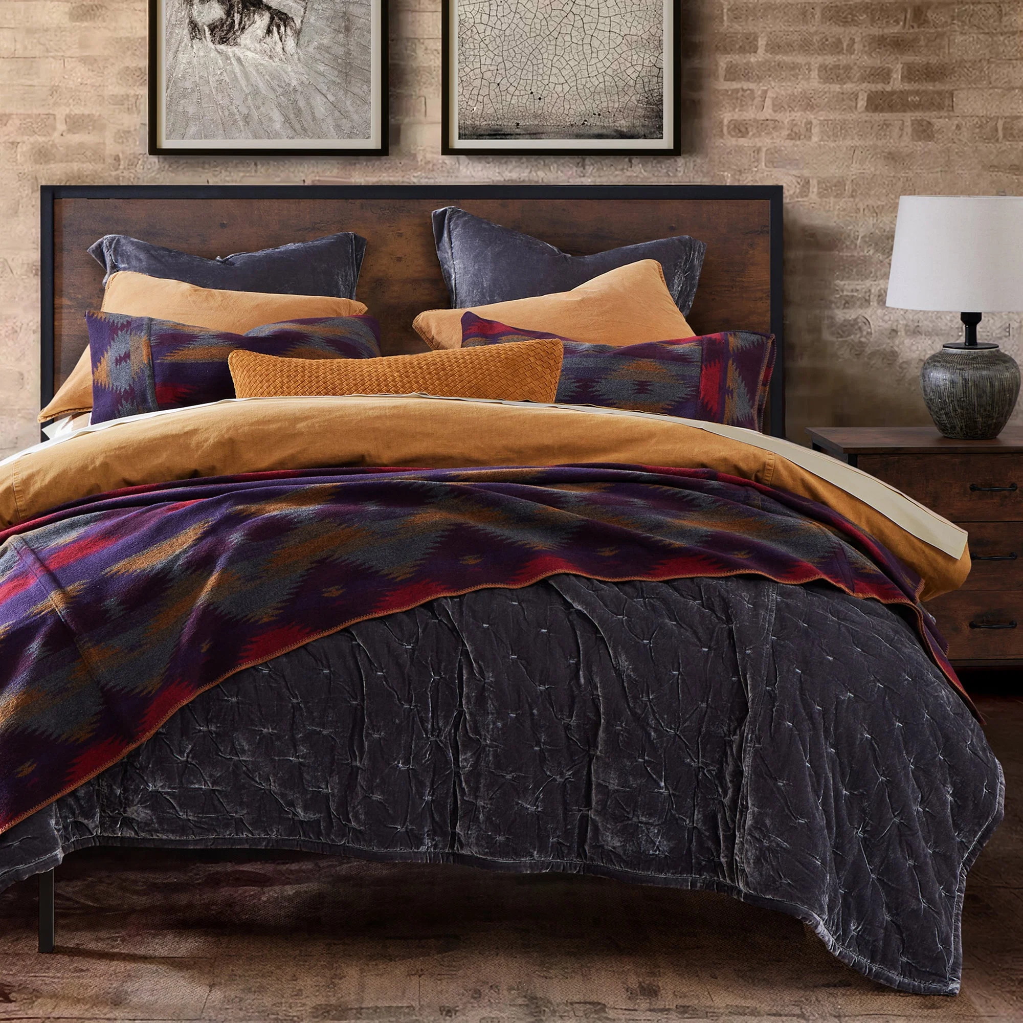 Certified Gila Wool Blend Blanket Sophisticated
