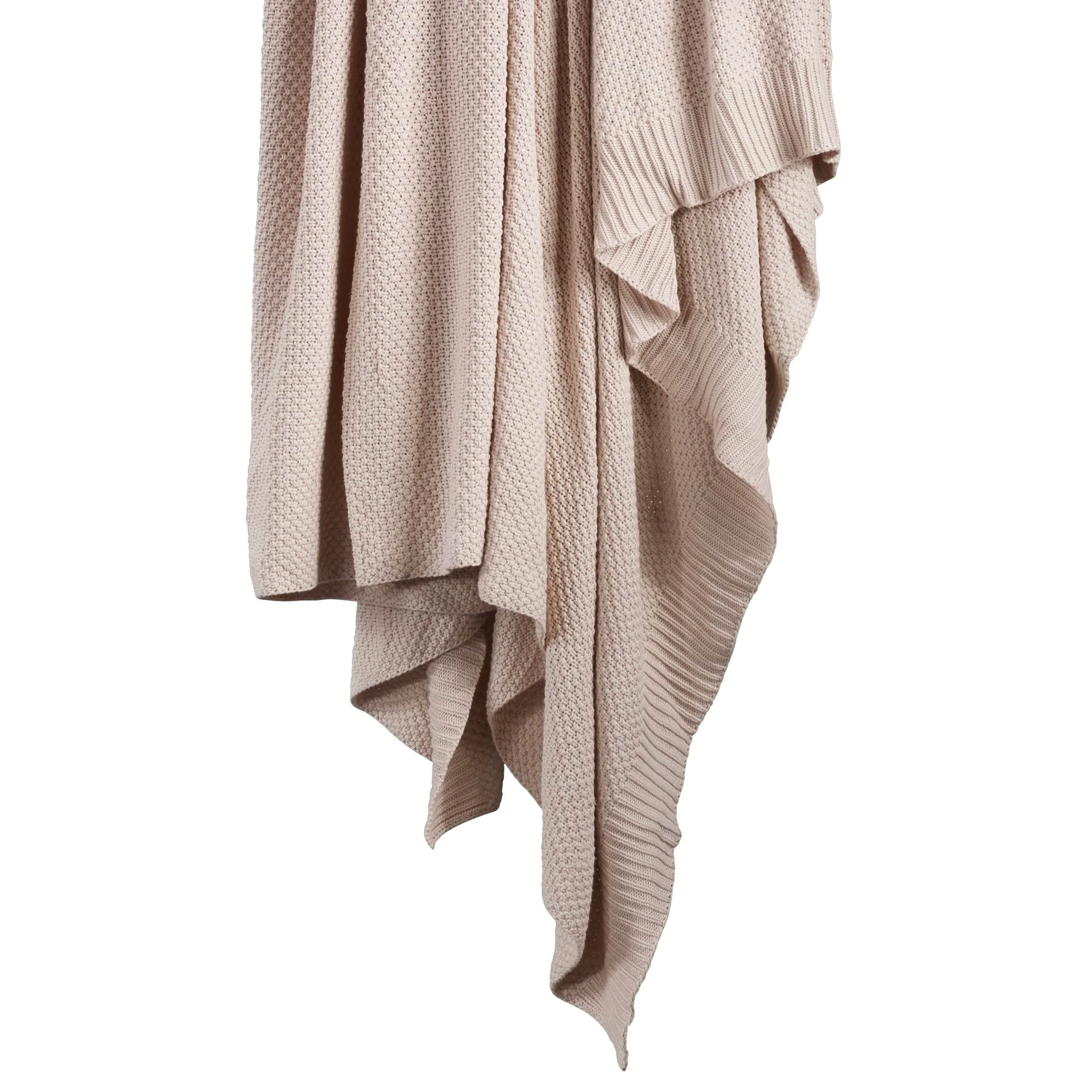 Modern Cotton Knit Blanket Original Design