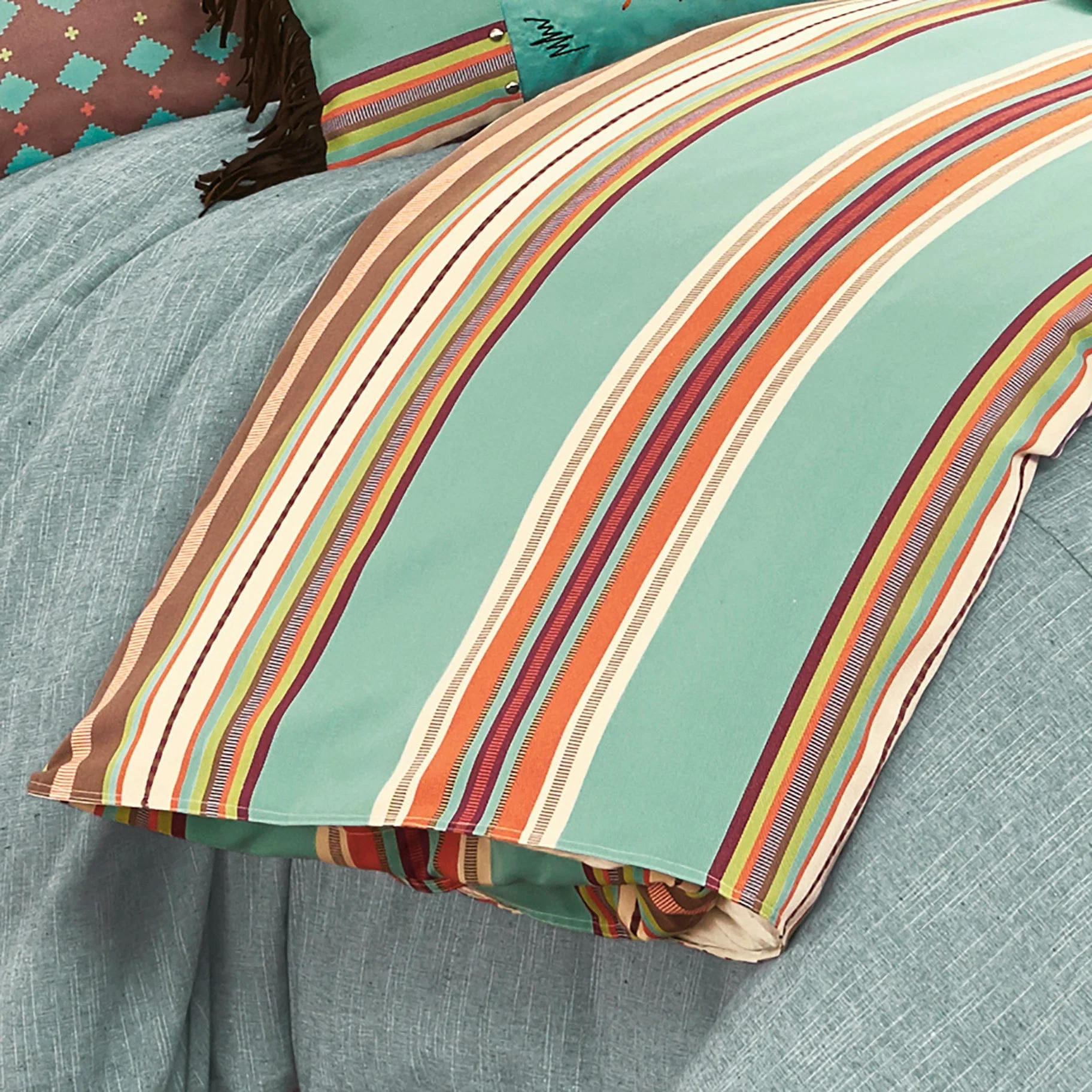 Next-Generation Serape Duvet Cover Artisan