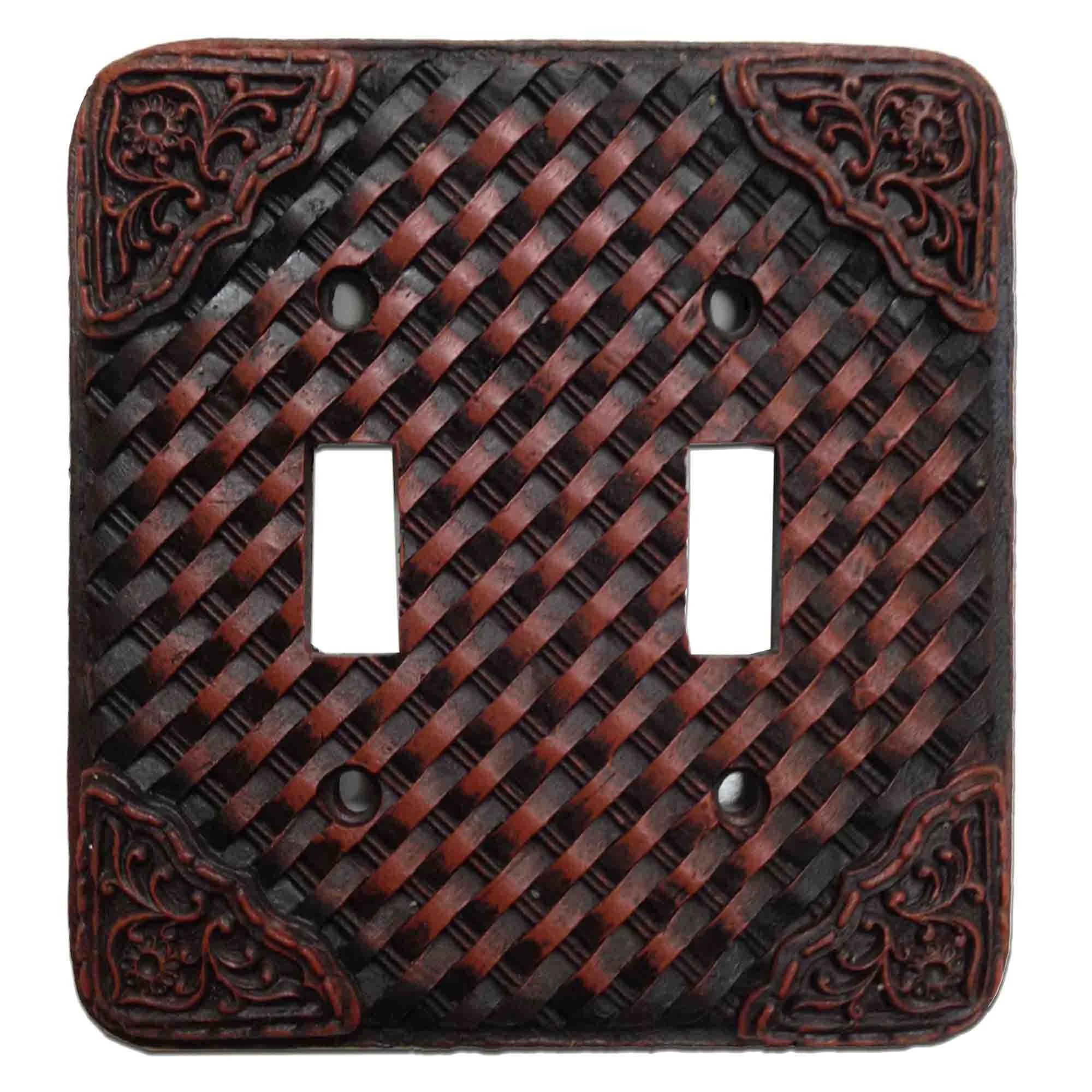 Optimized Tooled Resin Weaver Double Wall Switch Plate Next-Generation