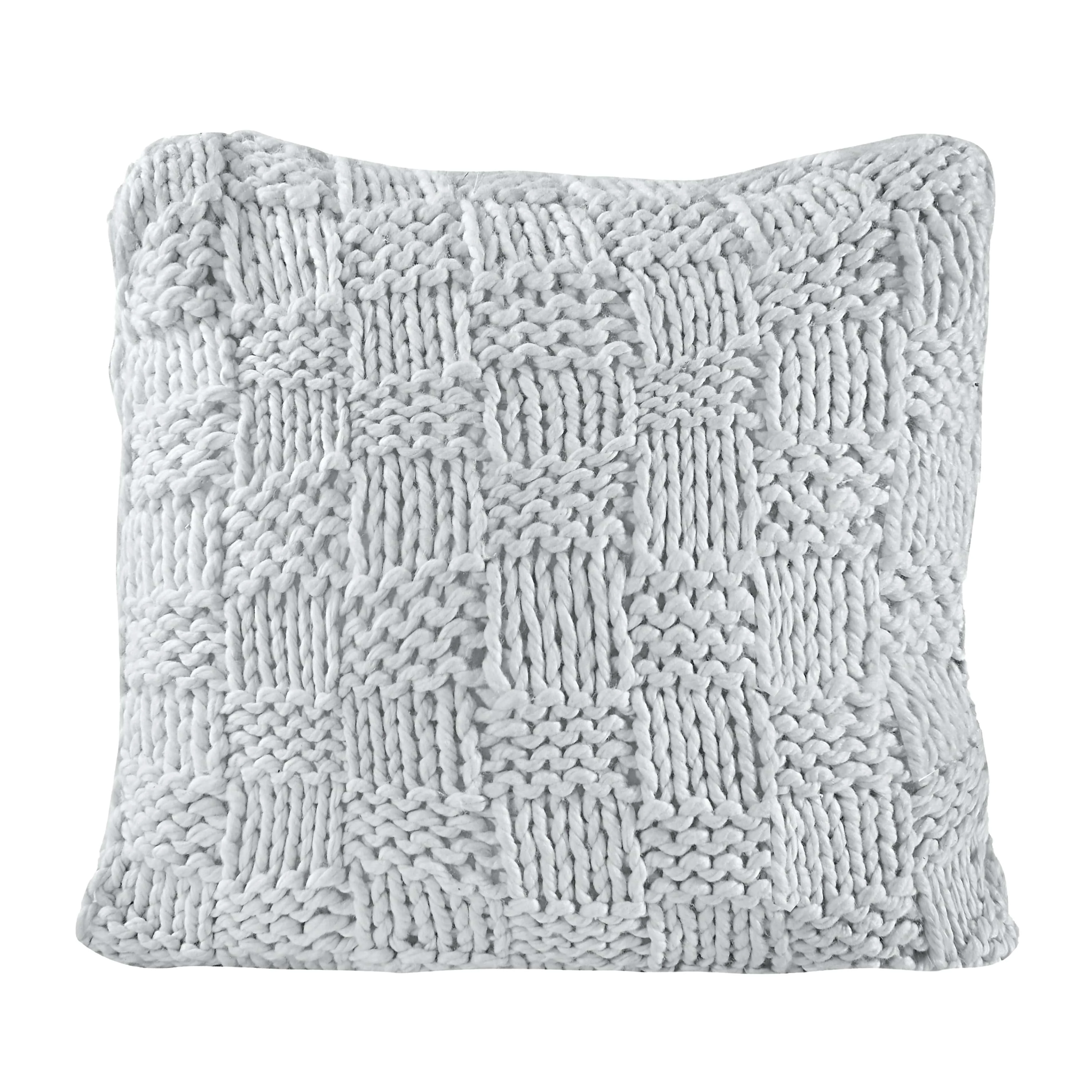 Innovative Chess Knit Euro Sham Comfortable