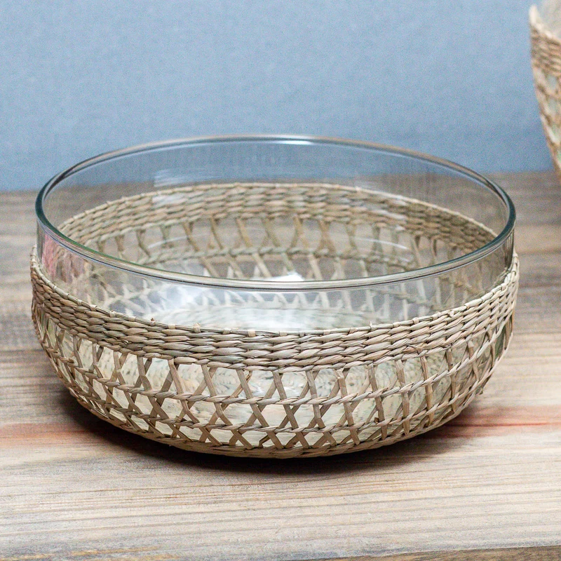 Professional Seagrass Cage Extra Large Bowl Eco-Friendly