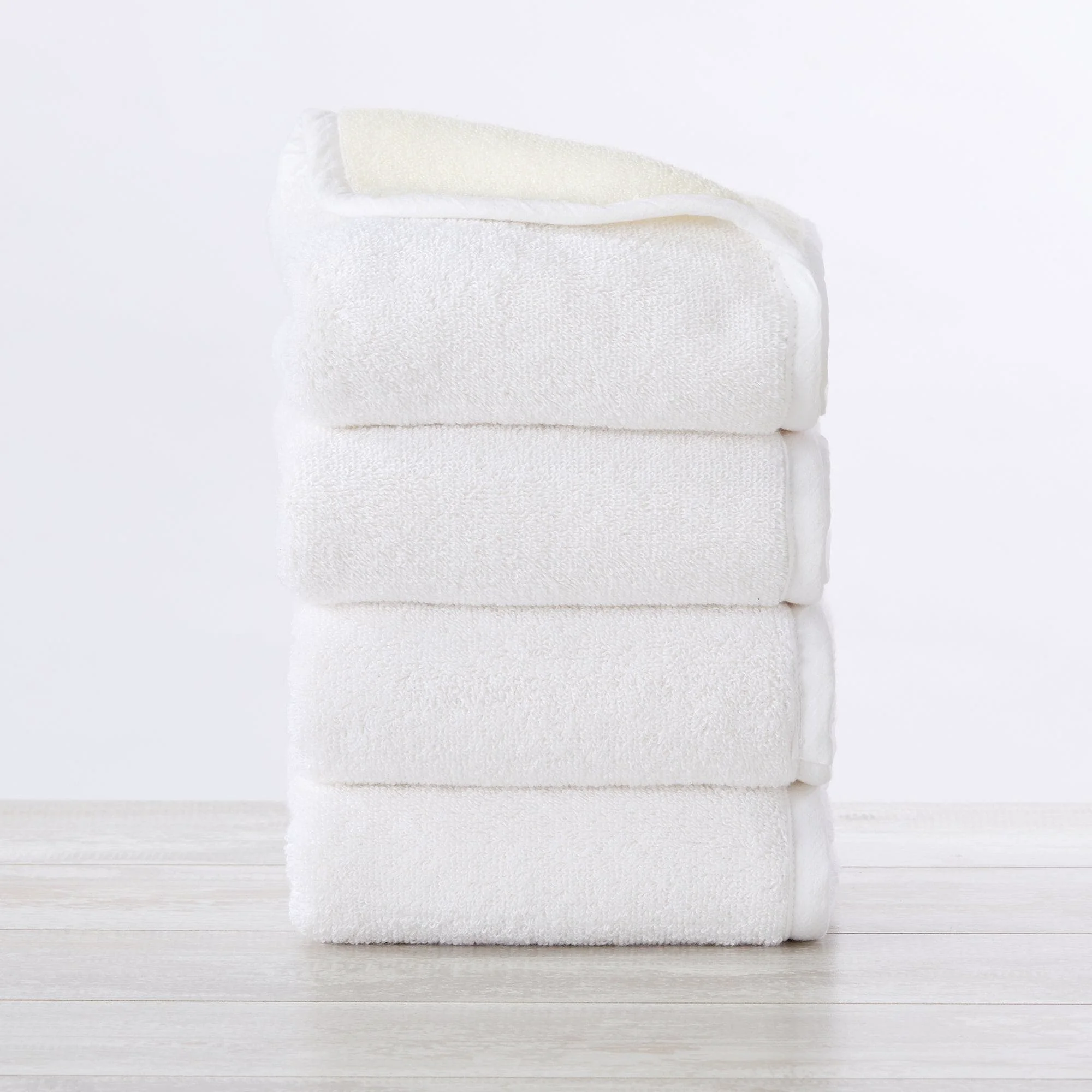 Exceptional 4 Pack Two-Toned Hand Towel – Vanessa Collection Detailed