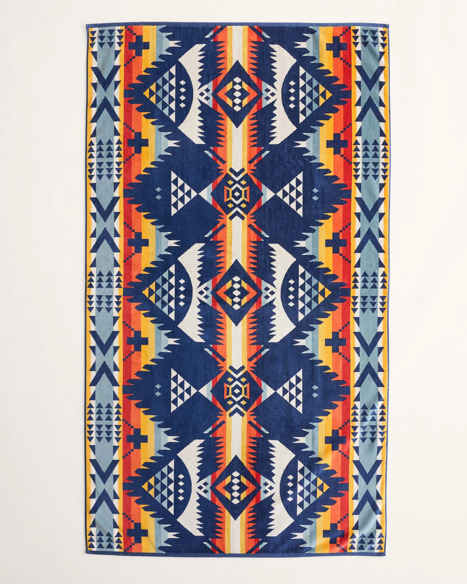 Lightweight Nehalem Spa Towel Navy Healthy