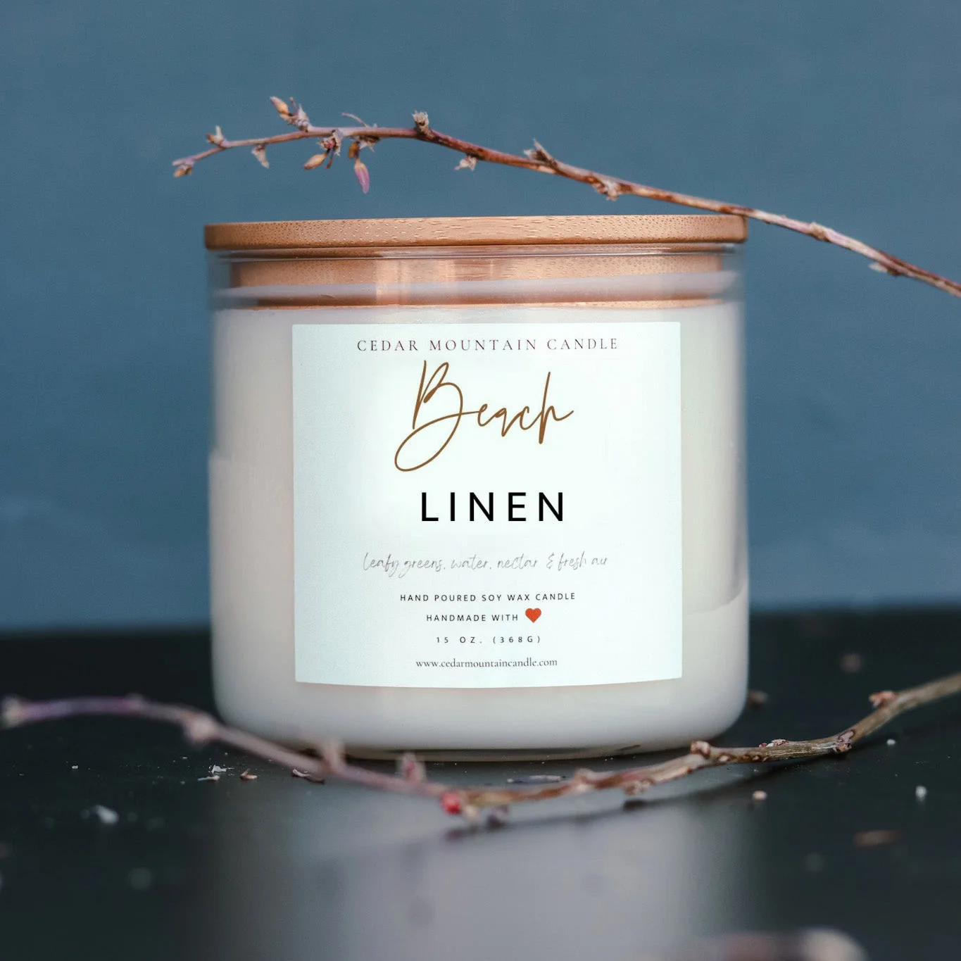 Elite Beach Linen – 3 Wick Jar Candle Exclusive