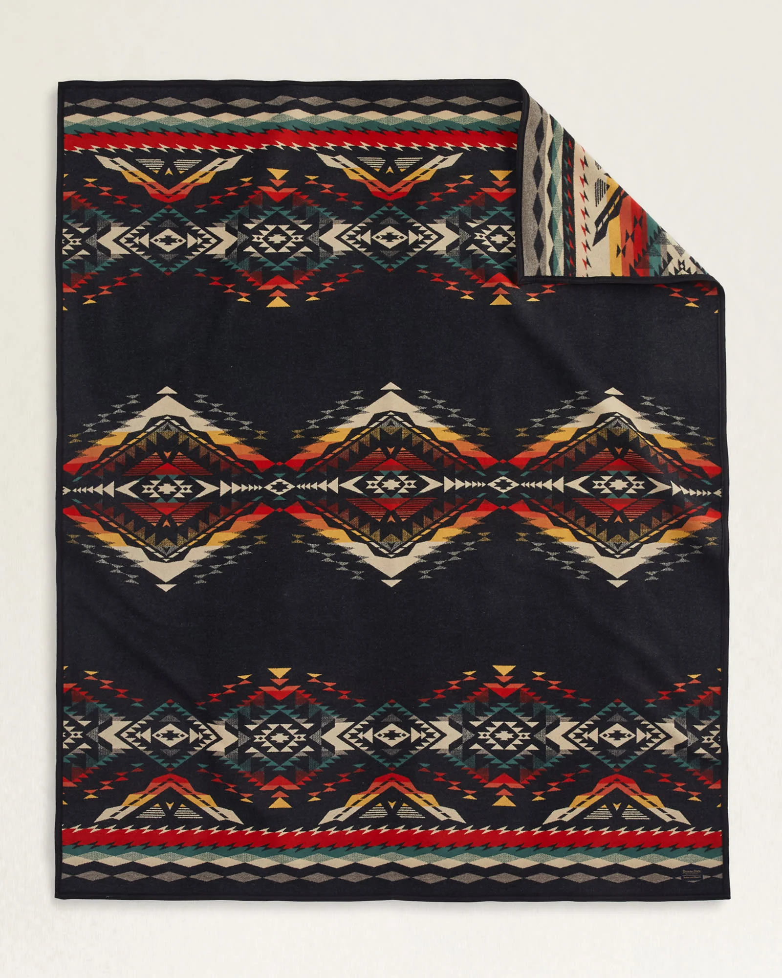Exclusive Bridge Creek Blanket Soft Black First-Class