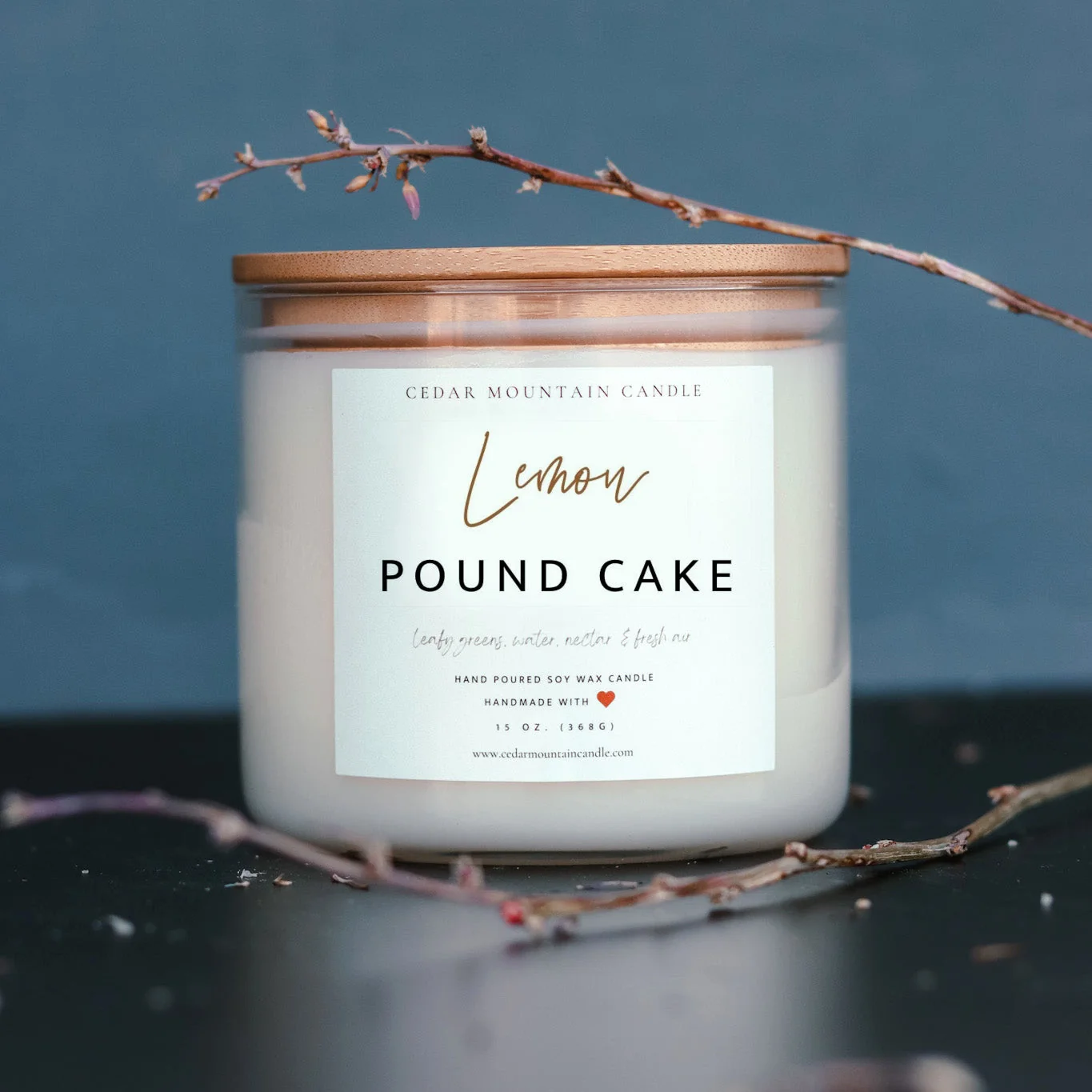 Consistent Lemon Pound Cake – 3 Wick Jar Candle Fine Crafted