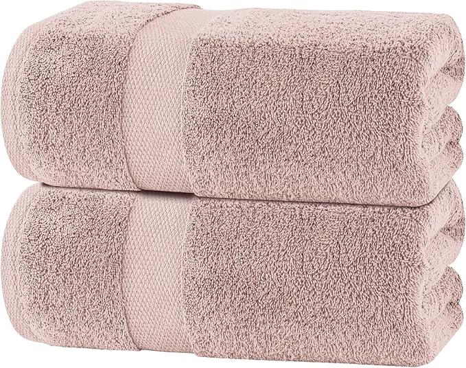 Breathable White Classic Luxury Soft Bath Sheet Towels Relaxed