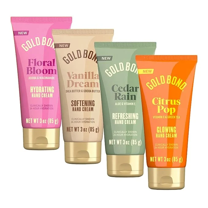 Environmentally Friendly Gold Bond Scented Hand Cream Set Everyday Hand Cream to Hydrate the Skin Smooth