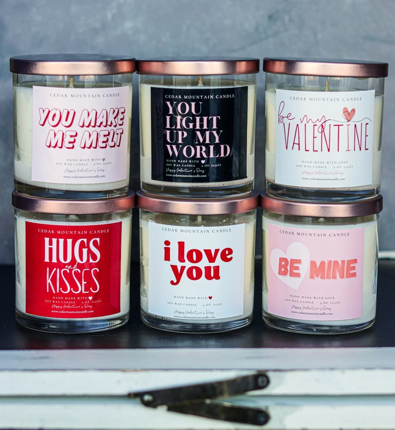 Safe Valentine 39 s Day Scented Soy Candle 9 oz Whiskey Glass Jar Certified