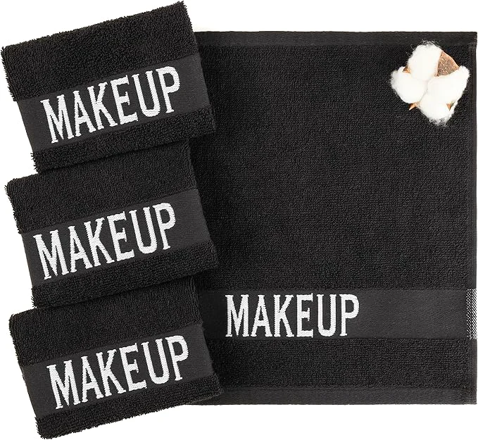 Authentic American Soft Linen Makeup Remover Face Cloth Cotton Makeup Towels Durable