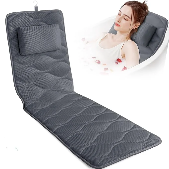 Smooth TranquilRelax Bath Pillow for Tub Premium Material
