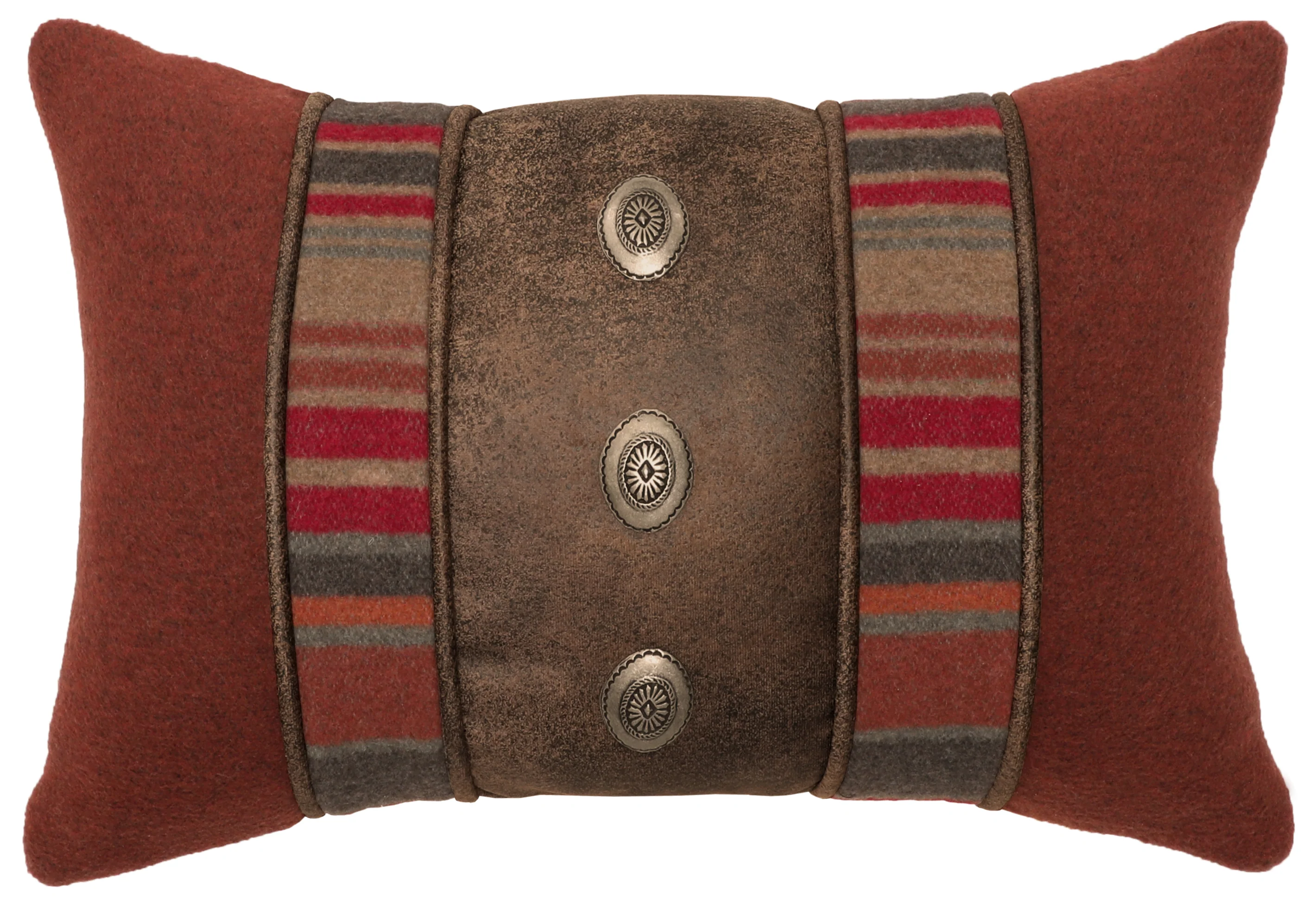 Sustainable Hudson Garnet Pillow 14×20 Original