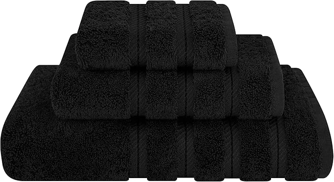 Dependable American Soft Linen Premium 3 Piece Towel Set 1 Bath Towel 1 Hand Towel 1 Durable