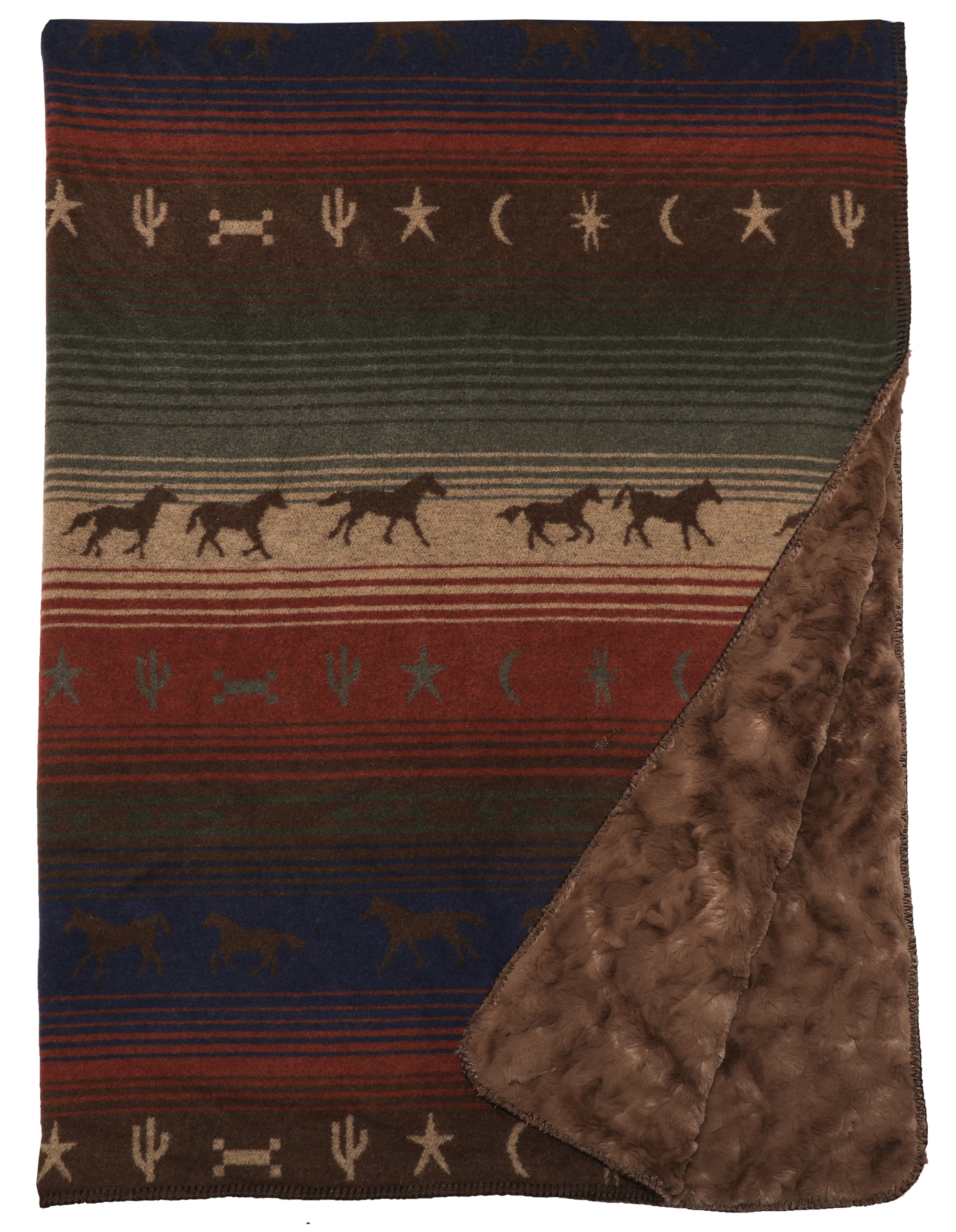 Responsible Premier Mustang Canyon III Throw Trendy