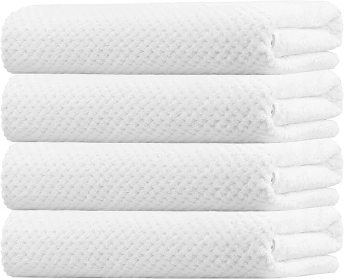 Trusted HOMEXCEL Bath Towel Set Pack of 4 30 x 60 Inches Large Microfiber Bath Towels Official