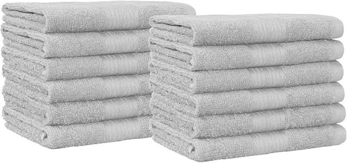 Fashionable Amazon Basics Highly Absorbent Cotton Washcloths Smooth