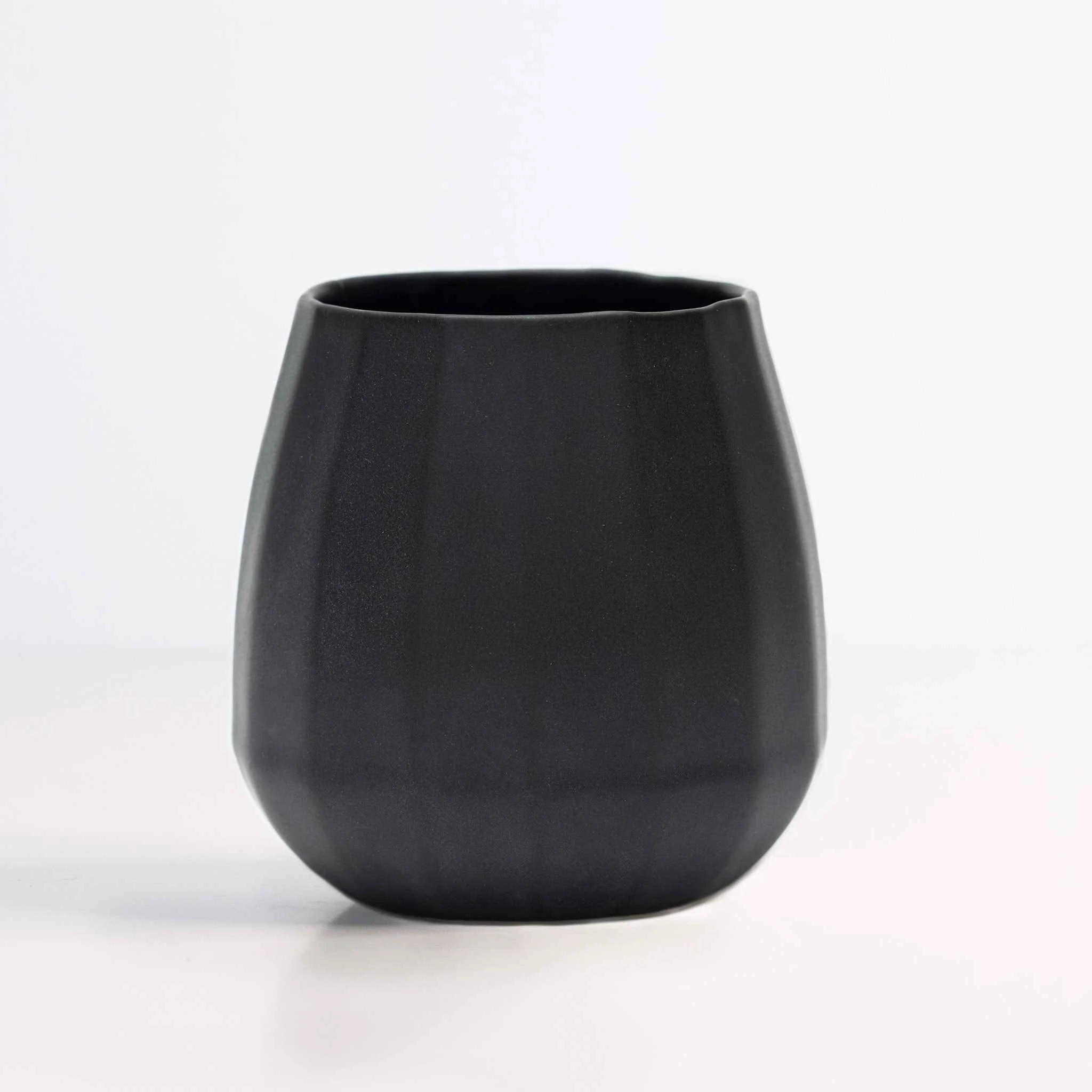 Flexible Ceramic Stemless Wine Glass - Set of 2 Eco-Friendly