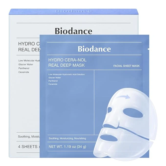 High-Performance BIODANCE Hydro Cera-nol Deep Mask Hydrating Overnight Hydrogel Face Mask Official