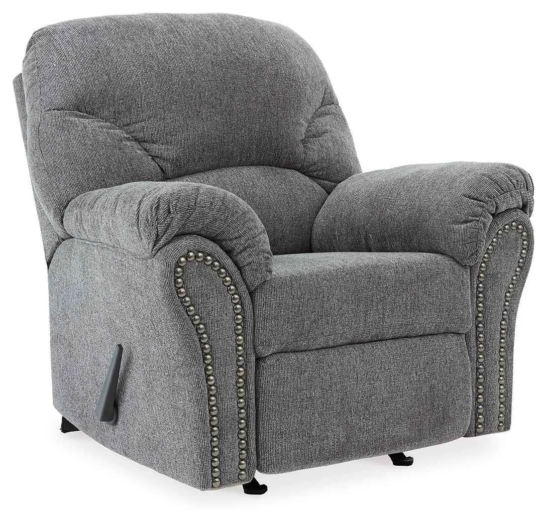 Expertly Made Allmaxx – Rocker Recliner – Pewter Innovative