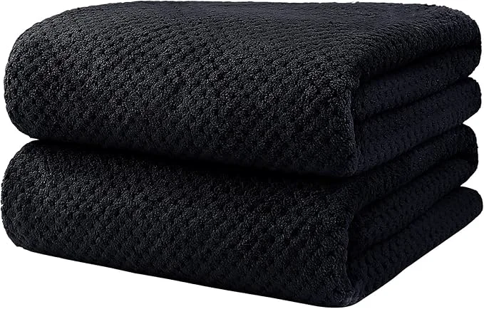 Fine Crafted HOMEXCEL Bath Towels Pack of 2 Microfiber Ultra Soft Highly Absorbent Bath High-Performance