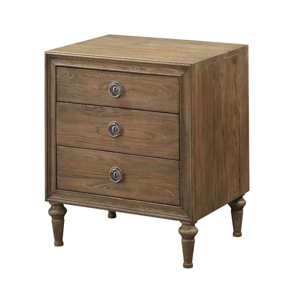 Secure Inverness – 28 quot Nightstand – Reclaimed Oak Innovative