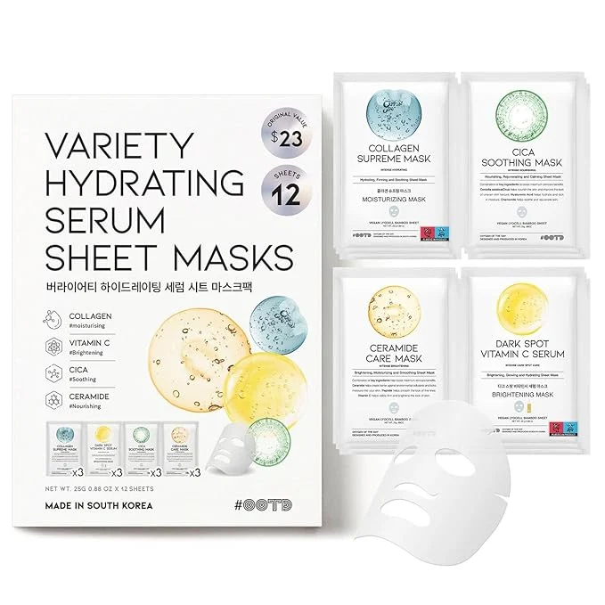 Premium OOTD Face Mask Korean Skincare Soft