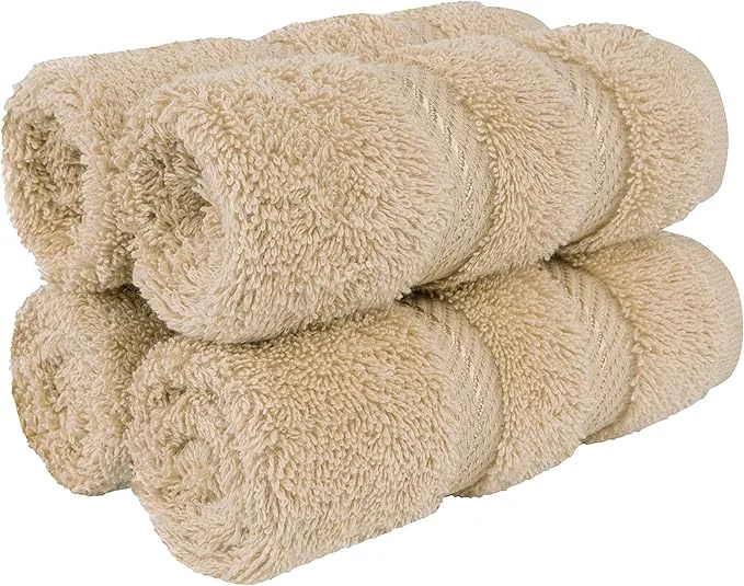Classic American Soft Linen Luxury Washcloths Sustainable