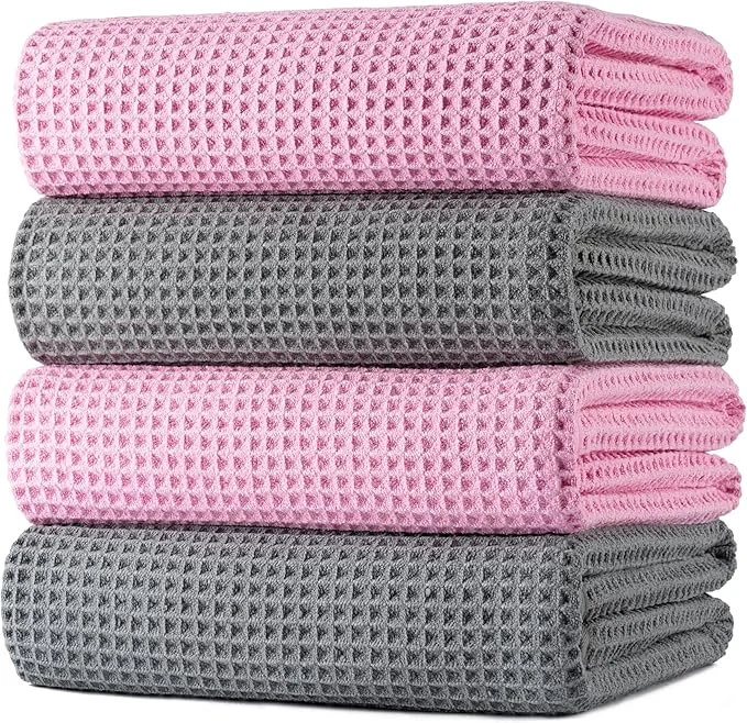 Solid POLYTE 430 GSM Microfiber Oversize Quick Dry Lint Bath Towel 60 x 30 in Fashionable