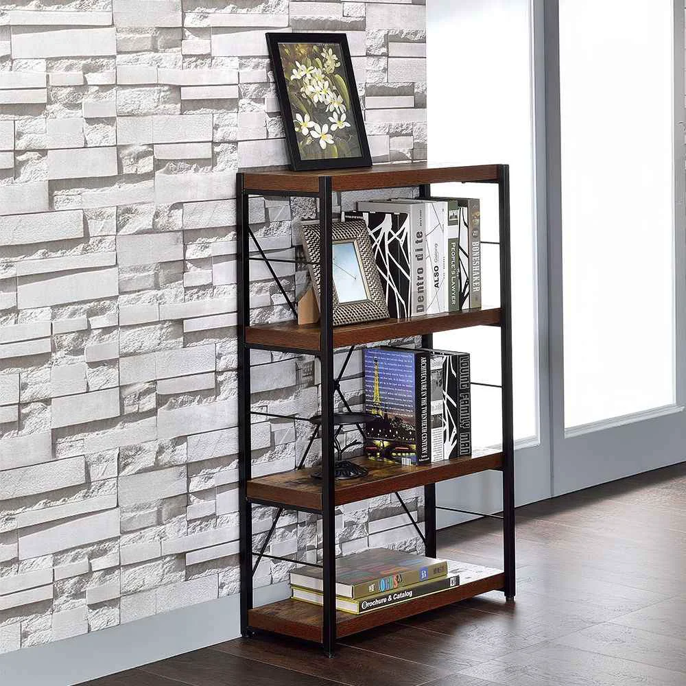 Lightweight Bob – Bookshelf – Weathered Oak amp Black Unique