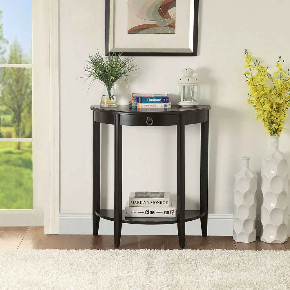 Luxury Justino II – Console Table – Black Premium