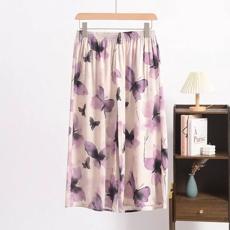 Fine Crafted Ownkoti Dreamy Butterfly Cropped Pajama Pants Premium Material